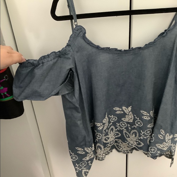 Abercrombie & Fitch off-the-shoulder top - Picture 6 of 6